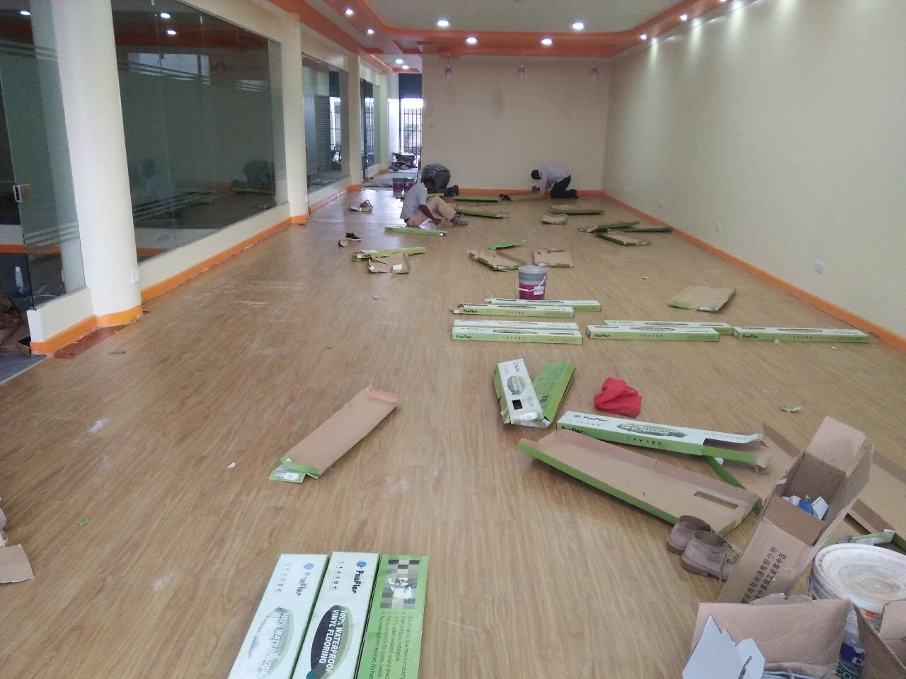 Best office flooring options in Kenya carpet LVT laminate