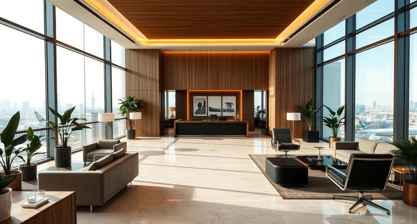 Modern office interior Nairobi - Interiors by Violet