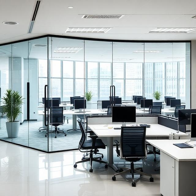 office partitioning Parklands Nairobi - Interiors by Violet