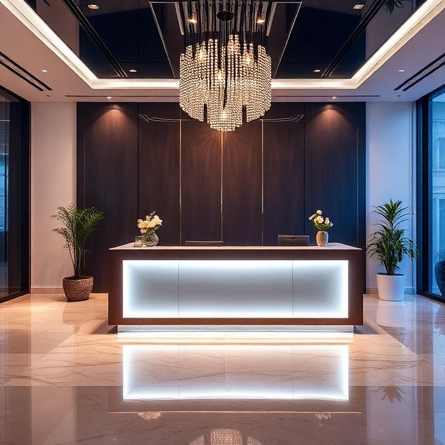 reception desk supply and installation near me Nairobi - Interiors by Violet