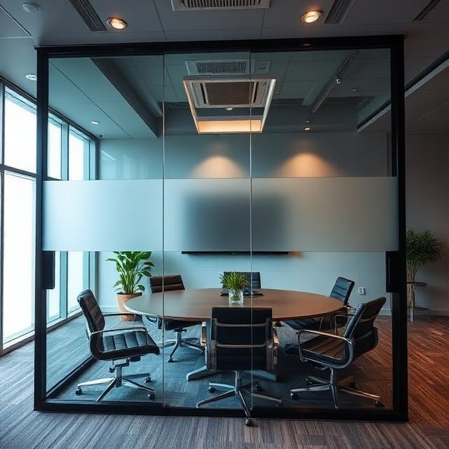 soundproof glass partition installation Nairobi - Interiors by Violet