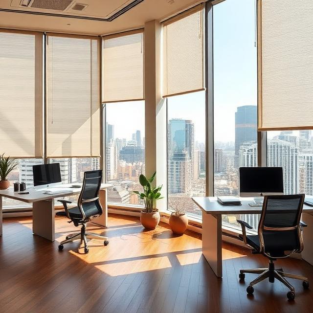 Window blinds supply and installation Nairobi offices - Interiors by Violet